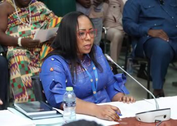 Hon. Linda O. Akweley Ocloo, Shai-Osudoku MP and Greater Accra Regional Minister