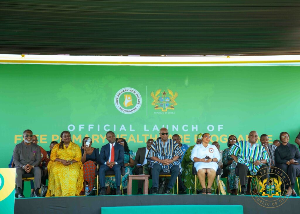 President Mahama Launches Ghana's Free Primary Healthcare Policy 3 Mahama @FPHC 3