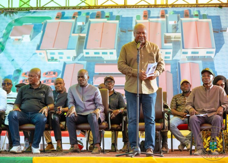 Mahama Pledges Major Roads for Bimbilla under Big Push 1 President of Ghana, HE John Dramani Mahama