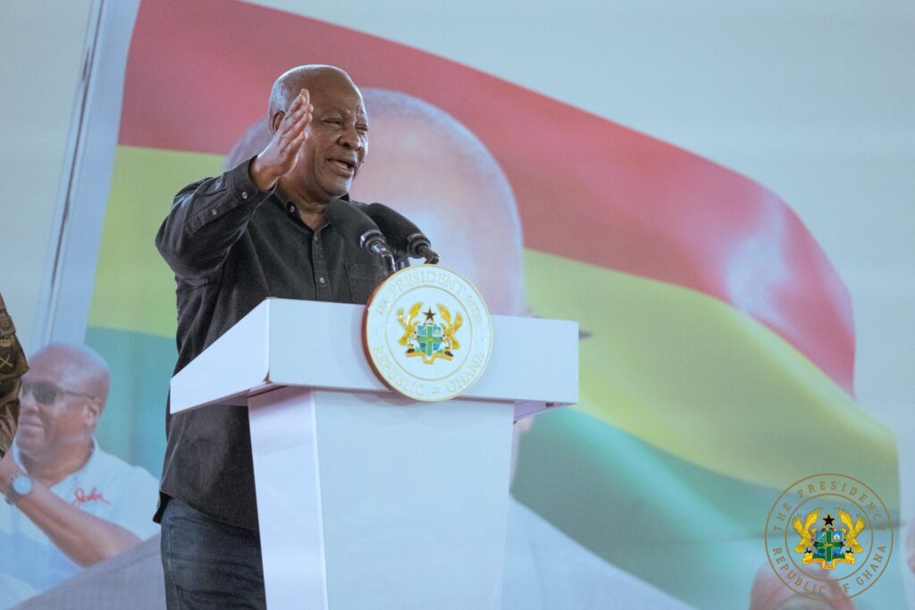 President Mahama Promises 30million Gallons to Fix Tamale Water Crisis 2 Mahama @NR Resetting Ghana Tour 6