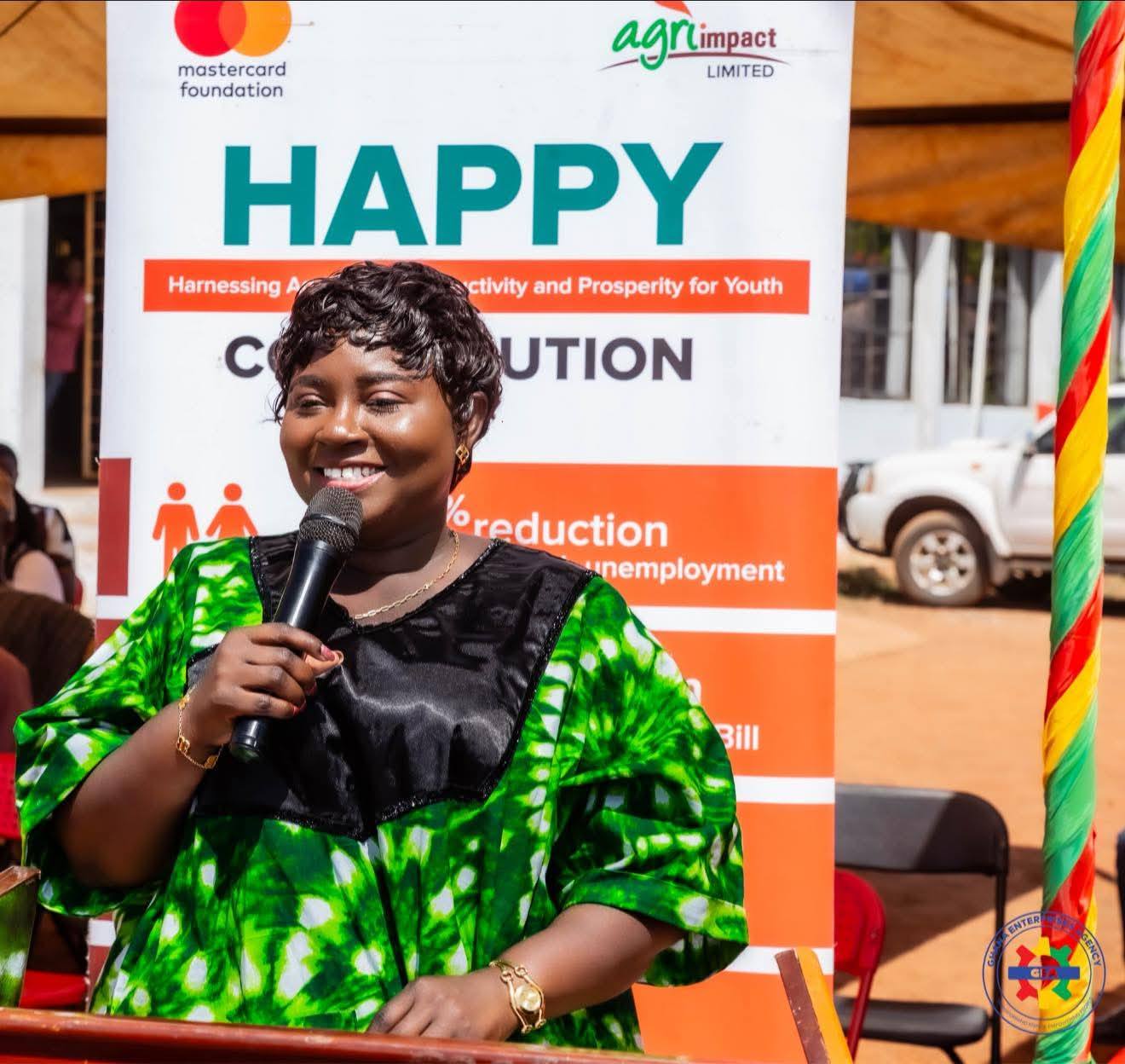 Walewale Women Topple the Old Rice Economy 2 Margaret Ansei GEA CEO at the HAPPY Project Initiative