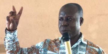 Mr. O’Brien Nyarko, Oti Regional Director of Agriculture