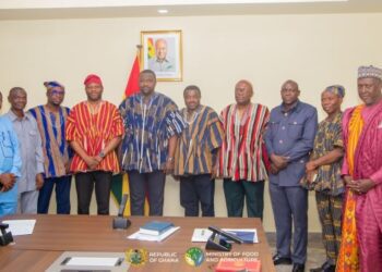 New GLDA Board Tasked To Tackle High-Quality Seed Deficit 9 Hon. John Dumelo, Deputy Minister for Food and Agriculture, Inaugurates Nine-Member GLDA Governing Board