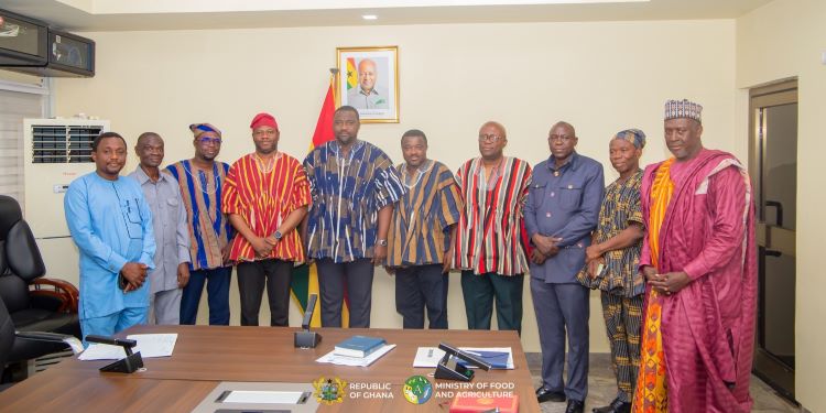New GLDA Board Tasked To Tackle High-Quality Seed Deficit 1 Hon. John Dumelo, Deputy Minister for Food and Agriculture, Inaugurates Nine-Member GLDA Governing Board