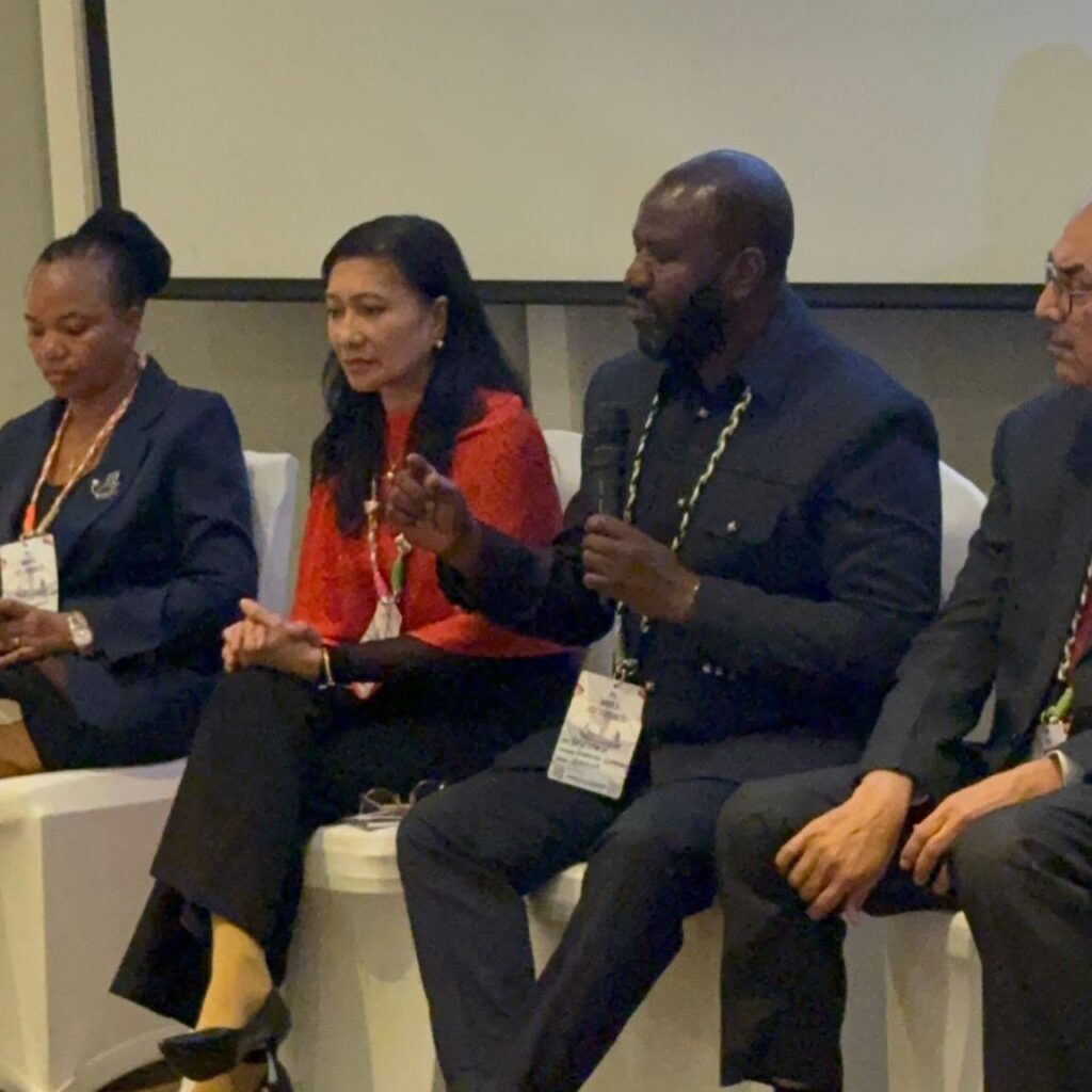 Prof. Benjamin Betey Campion Executive Director Fisheries Commission at the 5th World Small Scale Fisheries Congress edited