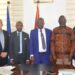 AfDB Evaluates GSA Standards Framework To Anchor New 10-Year Strategy 14 Prof. George Agyei, Director-General of GSA, with Mr. Andson Nsune of AfDB's IDEV, and Team