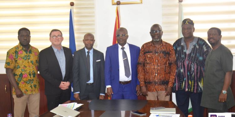 AfDB Evaluates GSA Standards Framework To Anchor New 10-Year Strategy 1 Prof. George Agyei, Director-General of GSA, with Mr. Andson Nsune of AfDB's IDEV, and Team
