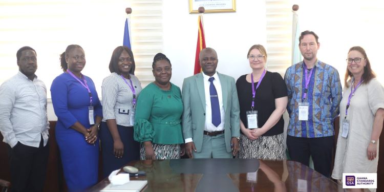GSA Hosts Global ISO Menstrual Product Standards Meeting 1 Professor George Agyei, Director-General of the GSA, Hosts Swedish Institute of Standards Officials