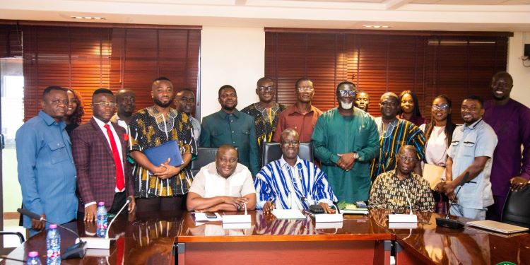 TCDA Secures Parliamentary Consensus for Industrial Export Expansion 1 Dr. Andy Osei Okrah, TCDA CEO, with Parliamentary Select Committee on Food, Agriculture and Cocoa Affairs