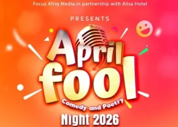 April Fool Comedy & Poetry Night 2026 flyer
