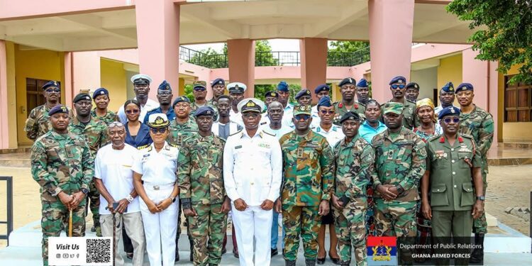 Ghana Armed Forces Rewards Injured UN Peacekeepers With Compensation Package 1 Ghana Armed Forces, with the beneficiaries of the financial package