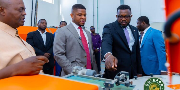 Goldbod CEO at Royal Ghana Gold Refinery