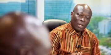 Edward Nii Lante Vanderpuye, National Coordinator of the District Road Improvement Programme and former MP for Odododiodo Constituency.