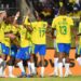 Mamelodi Sundowns players celebrating a goal