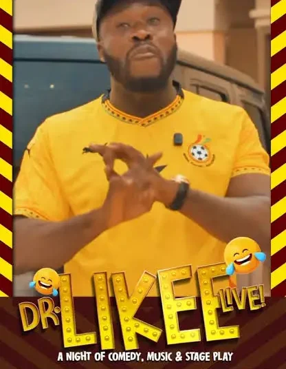 Dr. Likee Secures GTA And Media Support Ahead of O2 Indigo Show 1 AD of upcoming comedy show