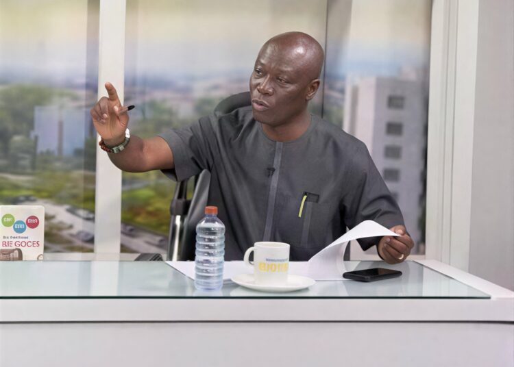 Edward Nii Lante Vanderpuye, National Coordinator of the District Road Improvement Programme and Former MP for Odododiodo Constituency.