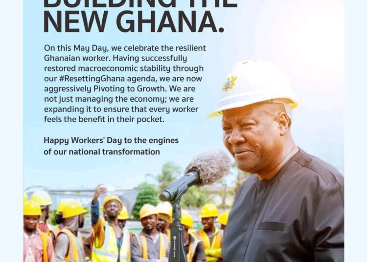 Prez Mahama Pledges Worker Empowerment on May Day 1 1777654578926