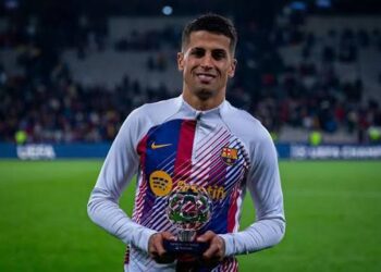 João Cancelo joined Barcelona on loan in January from Al Hilal