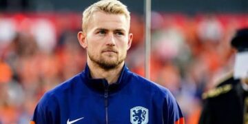 Manchester United and the Netherlands center back, Matthijs de Ligt