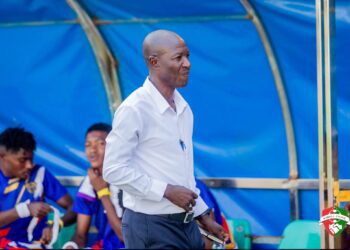 Hearts of Oak Part Ways With Didi Dramani After One Season 3 Mas-Ud Didi Dramani in his dugout at the University of Ghana Stadium in Legon