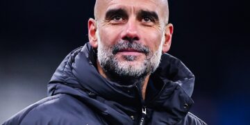 Manchester City manager, Pep Guardiola