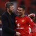 Casemiro Backs Carrick for Permanent Manchester United Coaching Job 14 Casemiro and his head coach, Michael Carrick