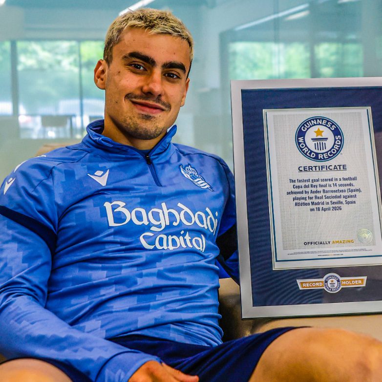 Real Sociedad Star Ander Barrenetxea Earns Guinness World Record Honour 2 20260514 124301