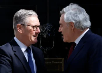 Keir Starmer and Gordon Brown