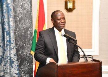 Hon. Emmanuel Armah-Kofi Buah, Minister of Lands and Natural Resources