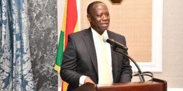 Hon. Emmanuel Armah-Kofi Buah, Minister of Lands and Natural Resources