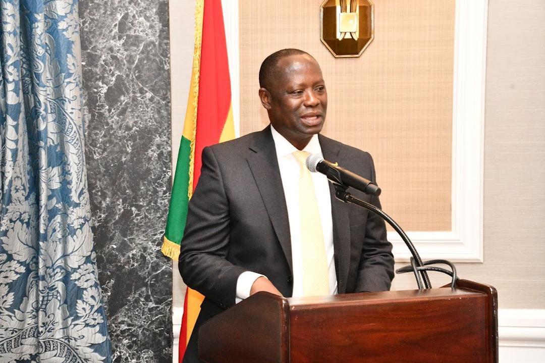 Hon. Emmanuel Armah-Kofi Buah, Minister of Lands and Natural Resources