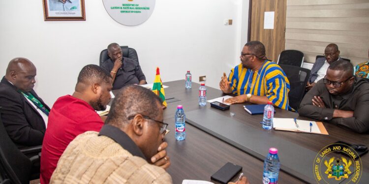 Gov’t Suspends Contract Mining Directive Following Mineworkers Union Engagement 1 Ghana Mineworkers’ Union (GMWU) with Lands Minister