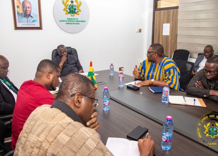 Local Content Contracting Policies Risk Slashing State Tax Revenue Streams - GMWU 1 Ghana Mineworkers’ Union (GMWU) with Lands Minister