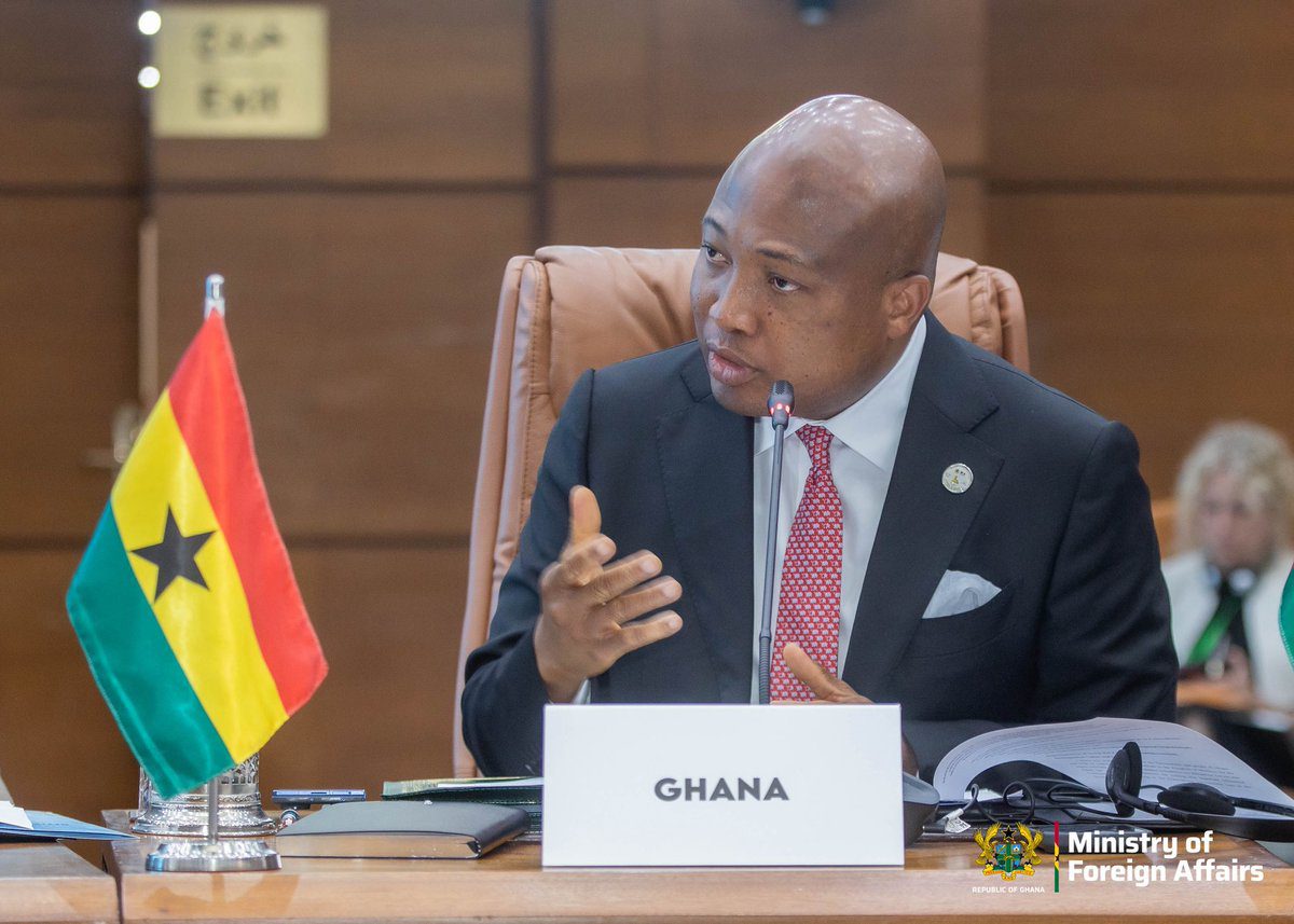 Minister for Foreign Affairs, Samuel Okudzeto Ablakwa