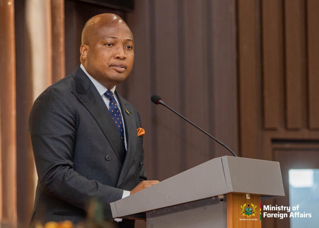 Ghana Deepens Diplomatic Engagement on Reparative Justice Agenda 3 Ablakwa with Diplomatic Corps 1