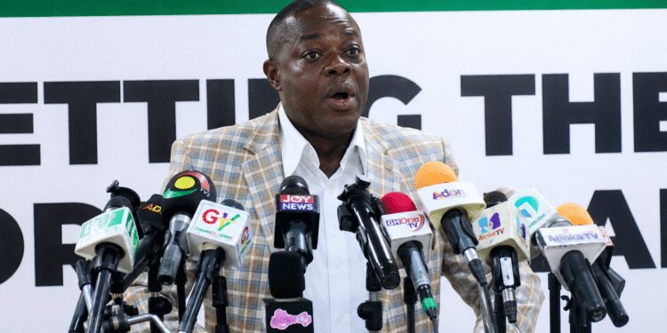 NDC Touts 17-Months of Steady Progress, Declares War on NPP’s 'Misinformation' 1 Godwin Ako Gunn, NDC Deputy Communications Officer