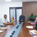 Ghana's Finance Minister Dr Cassiel Ato Forson in discussion with World Health Organization Regional Director for Africa, Dr Mohamed Yakub Janabi
