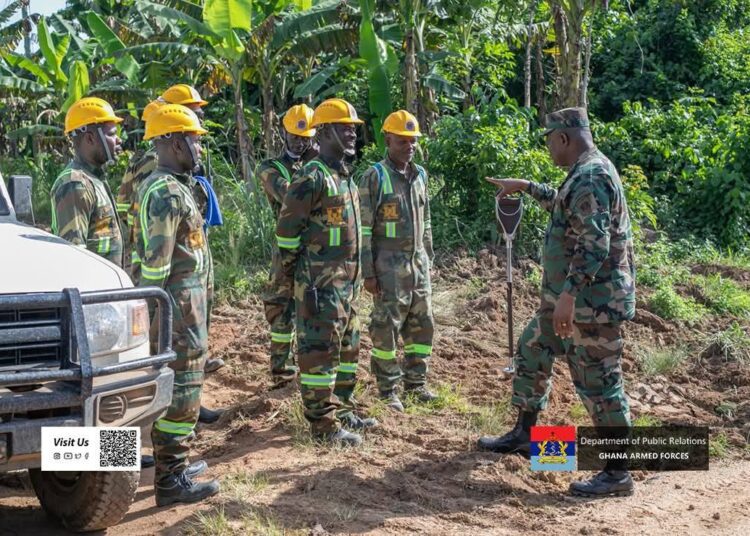 CDS Inspects Accra-Kumasi Expressway Progress, 17Km Cleared 1 CDS Lt. William Agyepong inspects Accra-Kumasi Expressway works