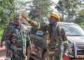 CDS Lt. William Agyepong inspects Accra-Kumasi Expressway works