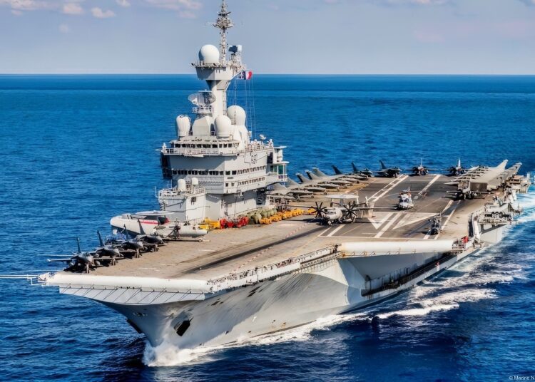 Charles de Gaulle Aircraft Carrier 1
