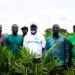 Dr. Andy Osei Okrah, TCDA CEO, with Dr. Isaac Danso, CSIR-OPRI Director, and Team at the Institute