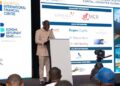 Ghanaian Businesses Urged To Expand Via Mauritius Route 7 Dr. George Asafo-Agyei, GIPC’s Director of Monitoring and Evaluation, at the Business Forum in Accra