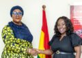 Dr. Mary Awusi, GFZA CEO, with Ms. Judith Adjoba Blay, GNGLC CEO