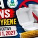 EPA Bans Styrofoam