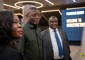 Ghana's Minister for Sports and Recreation Hon Kofi Adams at the Basketball Africa League Investor Summit in Kigali