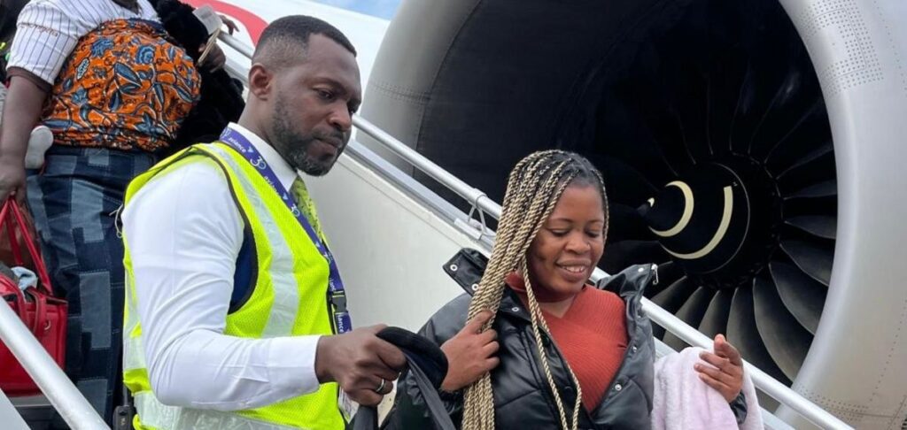 Ghana Welcomes First Evacuees from South Africa with Reintegration Support 2 Ghana Evacuees from South Africa 1