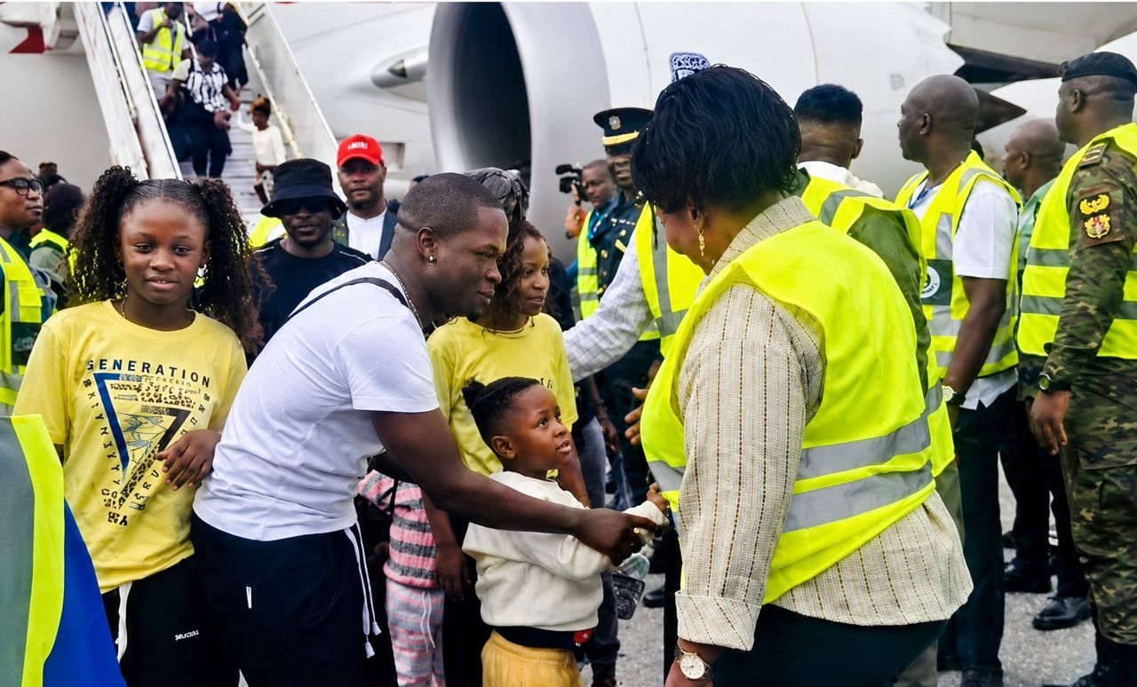 Ghana Evacuees from South Africa