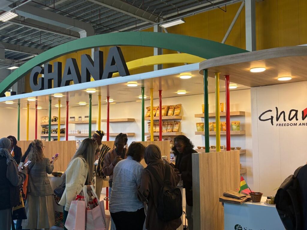 Ghanas Stand at the TUYAP Fair Center