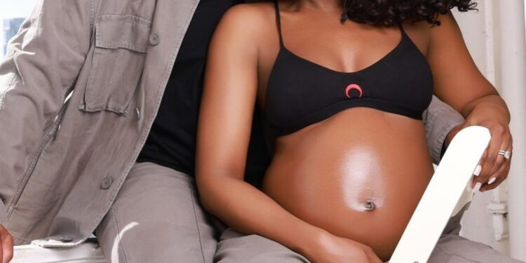Nollywood Actress Sharon Ooja Nwoke Welcomes First Child 1 Sharon Ooja Nwoke and husband, Ugo Nwoke
