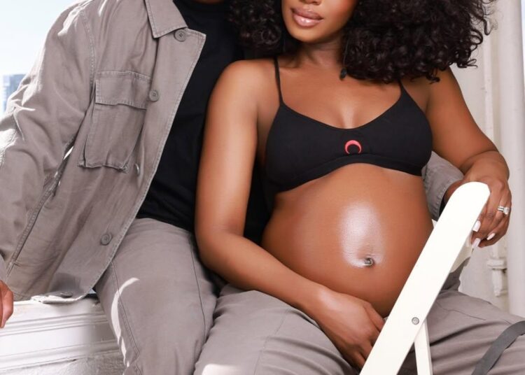 Nollywood Actress Sharon Ooja Nwoke Welcomes First Child 1 Sharon Ooja Nwoke and husband, Ugo Nwoke